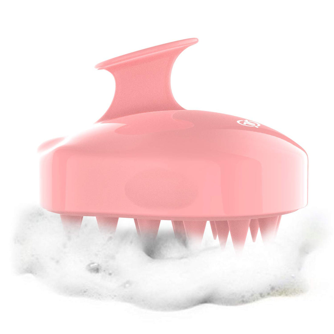 not known Silicone Soft Maxi Hair Scalp Massager Shampoo Brush, Pink