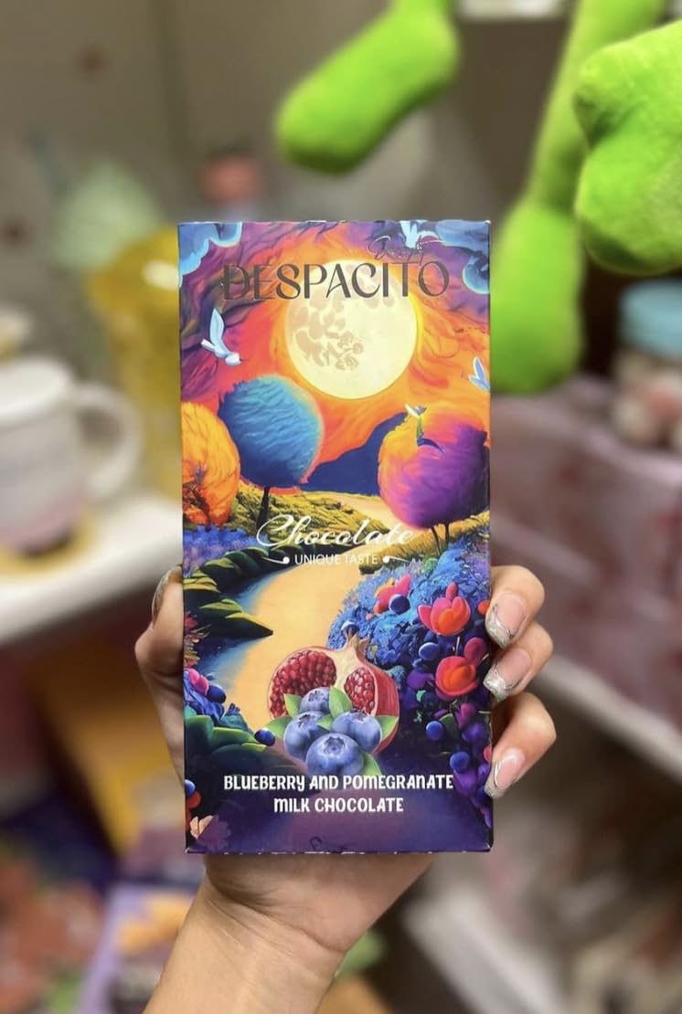 Despacito Blueberry and Pomegranate Chocolate 80 gm