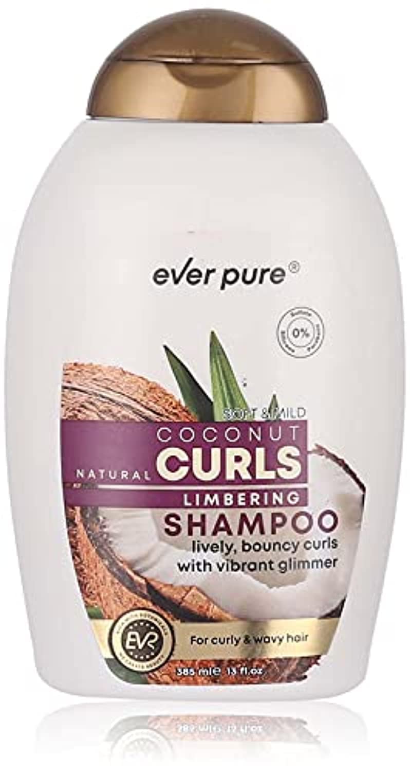 Ever pure coconut curls -shampoo - 385 ml
