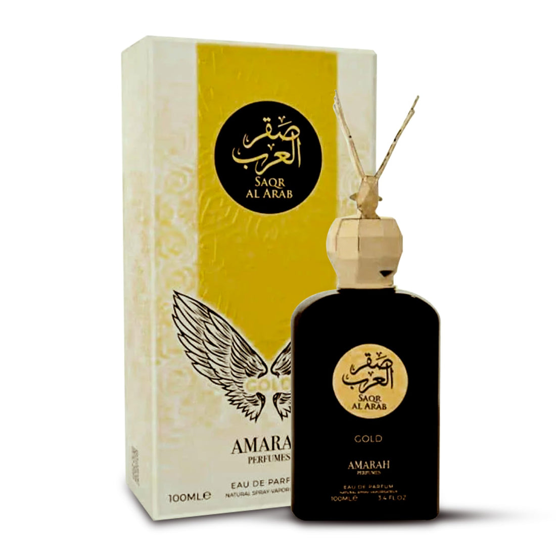 Saqr Al Arab Gold Eau De Parfum for unisex 100ml