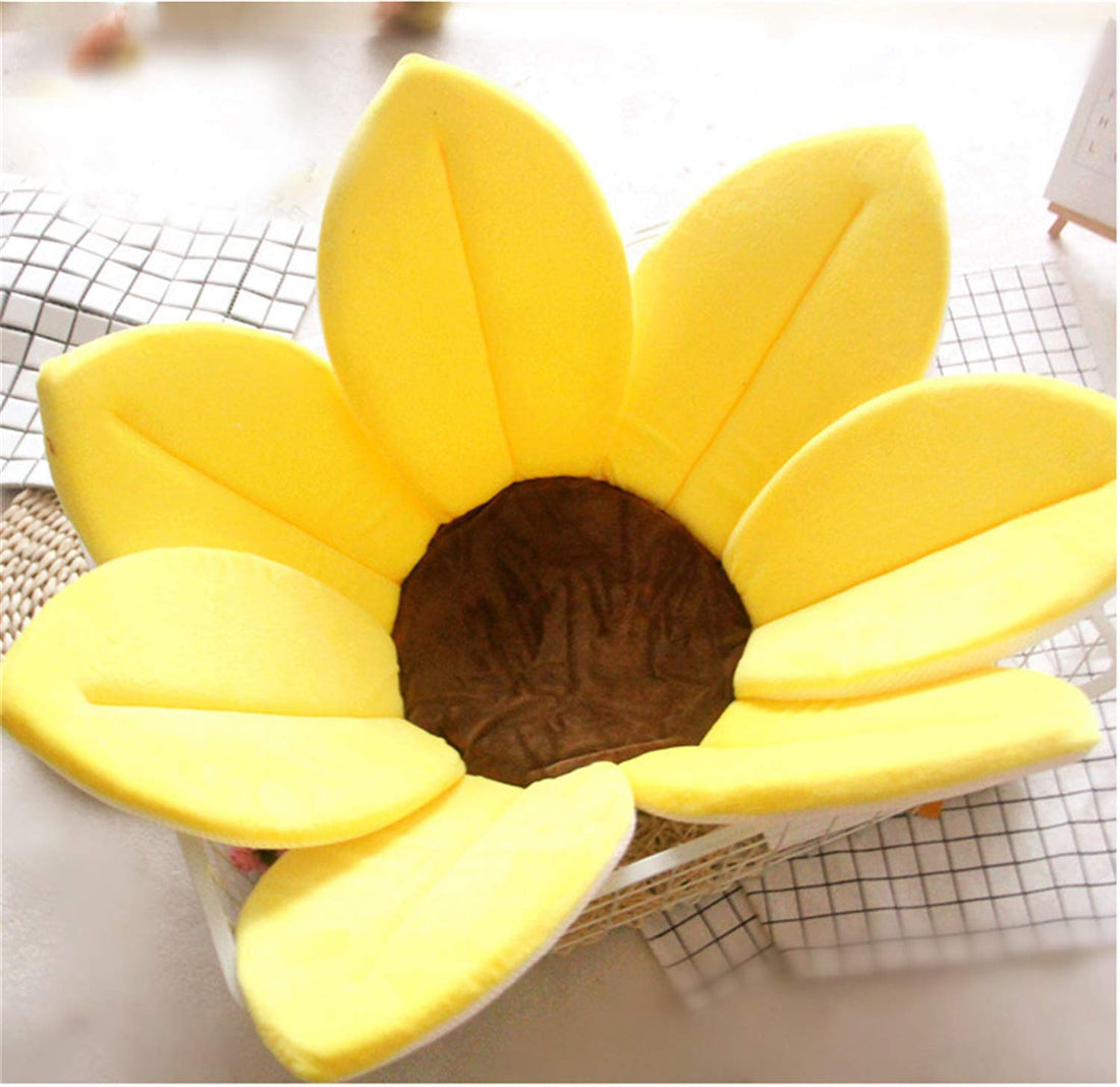Moro Moro 3 Baby Bath Cushion, Blooming Bath Baby Bath Foldable Flower Petal Shape Bathtub Pad Quick Drying Non-Slip Safety Sink Insert Tub Mat For Infant Bathing Tub Seat Support