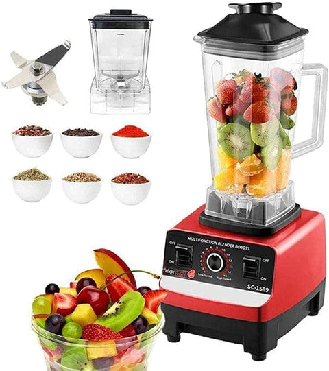 ELTERAZONE Blender 4500W Heavy Duty Commercial Grade Blender 6 Blades Mixer Juicer for Fruit Food Processor Grinder Mill, Chopper Mill, and Ice Smoothies