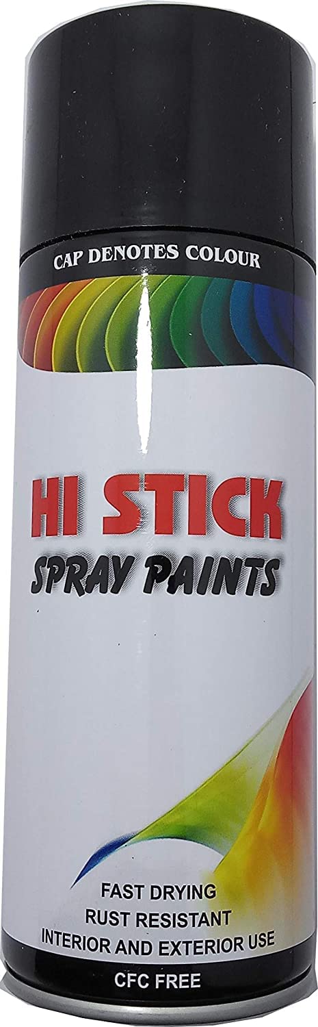 Hi Stick Black spray paint