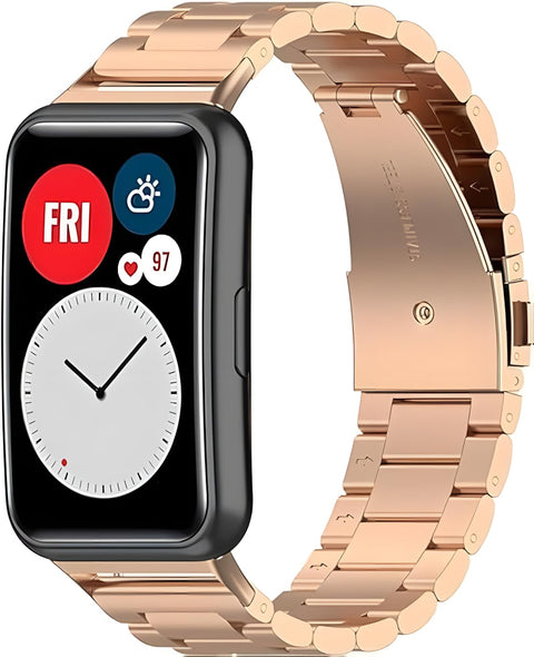 Next store Metal Band Compatible with Huawei Watch Fit Stainless Steel Adjustable Strap Fashion