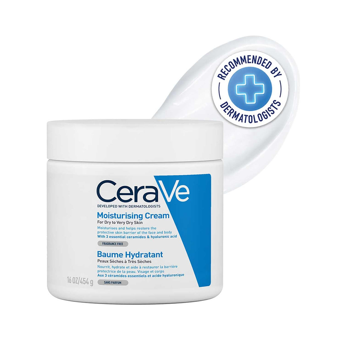 CeraVe CeraVe, Moisturizing Cream, 16 ounce - 454 g