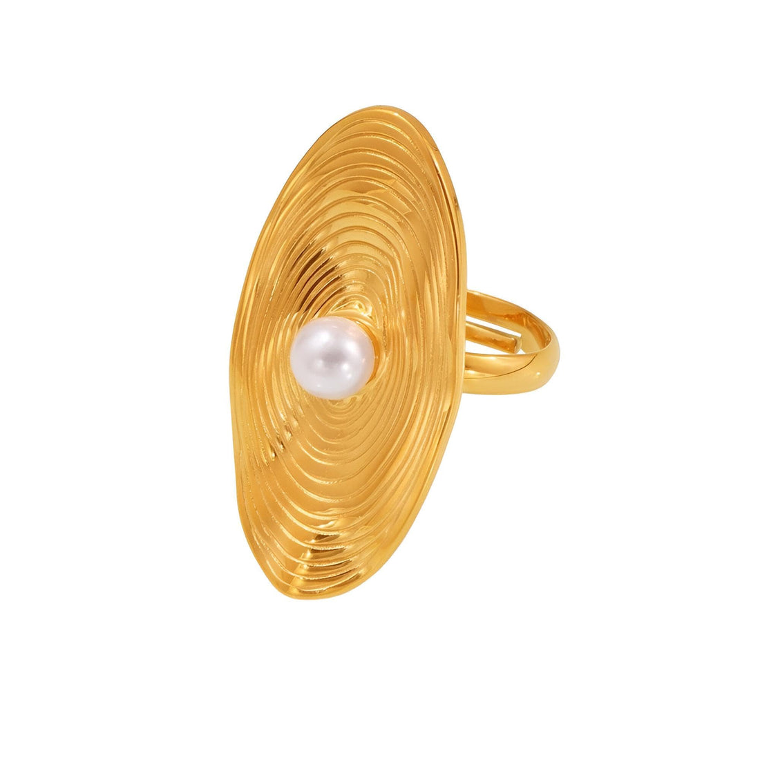 Fashion Accessor - an amazing woman ring from Stainless Steel, combining simple design and a shiny touch to complement your modern and official viewpoints with elegance