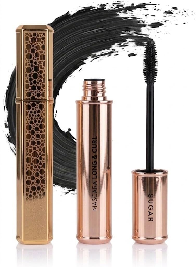 VOLUME Mascara DEEP BLUE Waterproof, Volume and Length Waterproof,Extra Long Thick 5D,Lengthening,False Lash Effect-BLACK-N2