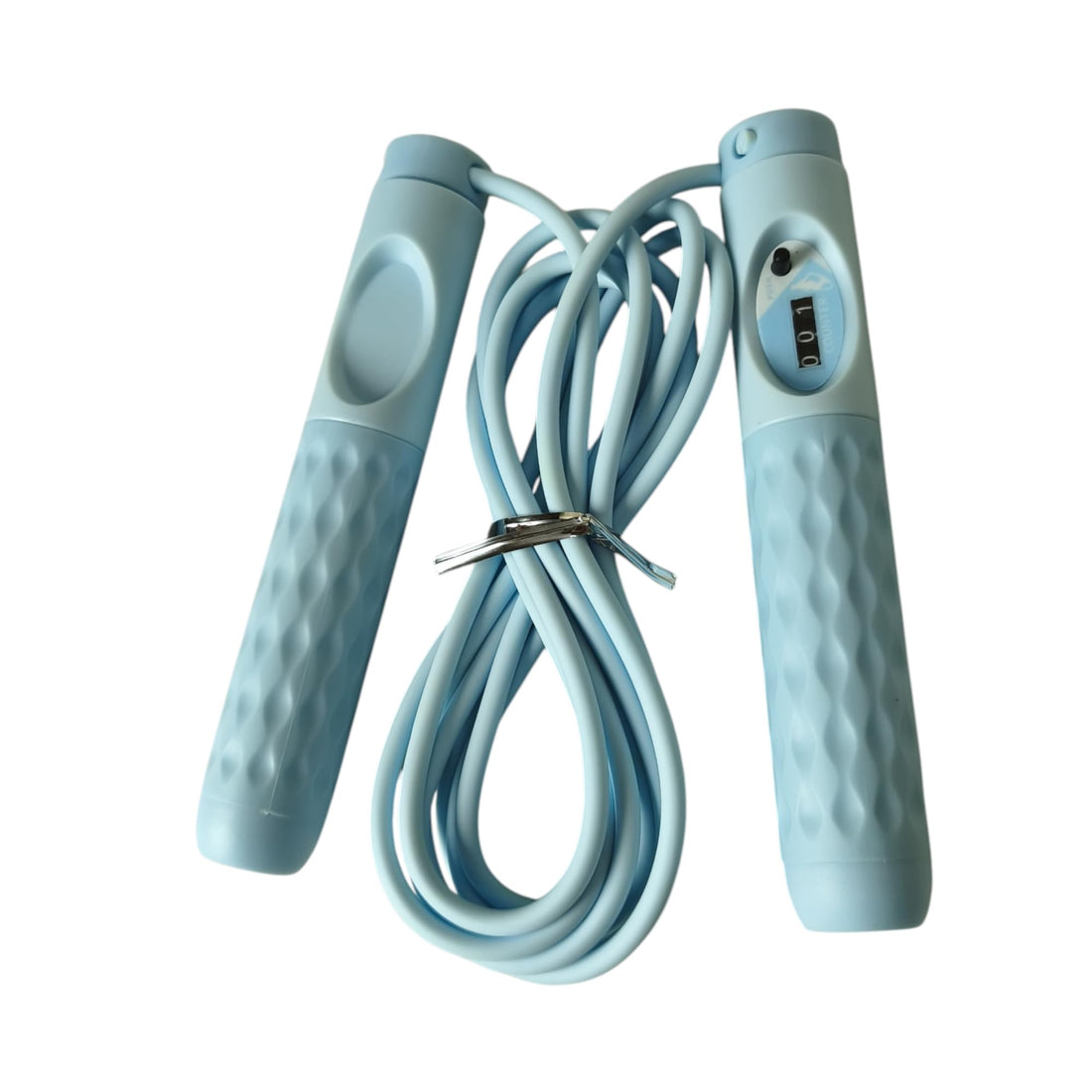 MD Stay Fit Jump Rope with Counter, Comfortable Handles for Fitness and Cardio Training