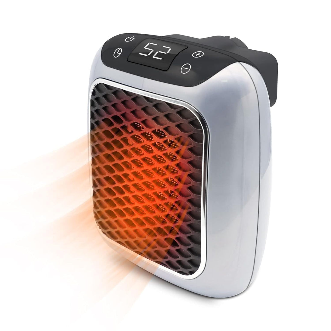 Electric New Handy Heater Turbo Wall-Outlet 800 Watts (Office Work Room, Bathrooms, Rooms.