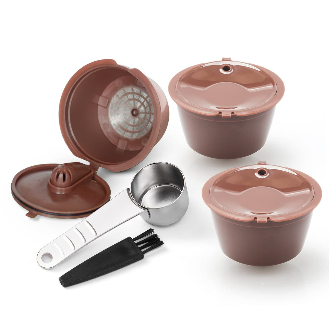 Dolce Gusto Refillable Capsules Reusable Coffee Filter Compatible for Dolce Gusto (V3)