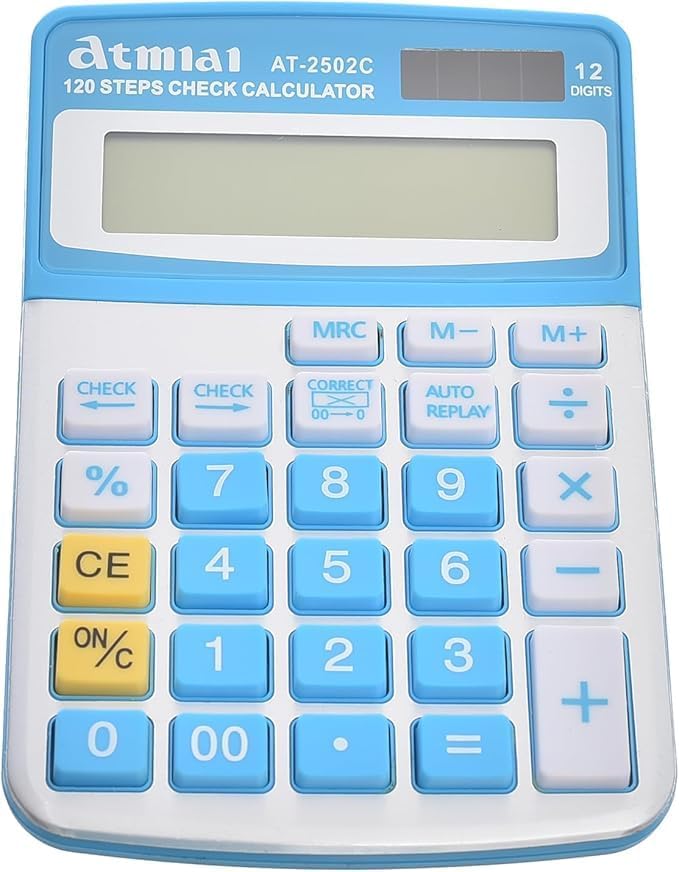 Large Screen Desktop Calculator – Ideal for Everyday Use at Home or Office – Stylish Design with Convenient Buttons and Easy to Use