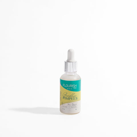 Flourish Goodbye Pimples Facial Serum Anti Acne Treatment Deep Exfoliating