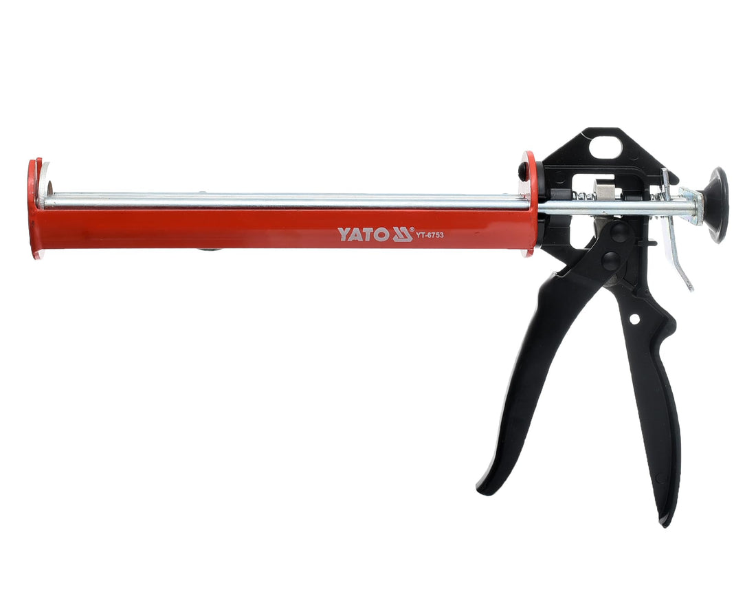 YATO Caulking Gun, Durable Tool for Precision Sealant Application in Construction, Automotive, and DIY Projects