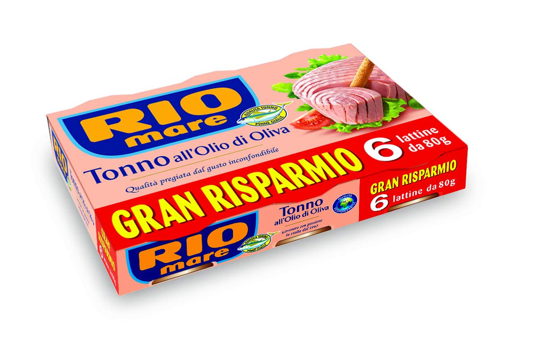 Rio Mare Tuna in Olive Oil (6x80g)