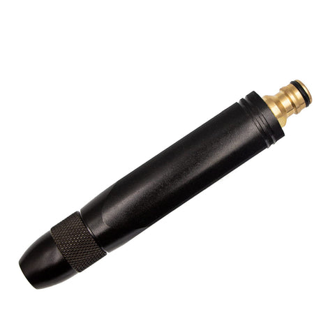 Fusenliang Garden Hose Nozzle, Portable Metal High Pressure Antirust Nozzle, Adjustable Water Flow Pattern, for Garden Watering, Car Washing