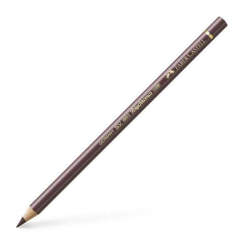 Faber Castell Polychromos Artists' Single Pencil - 176 Van Dyck Brown