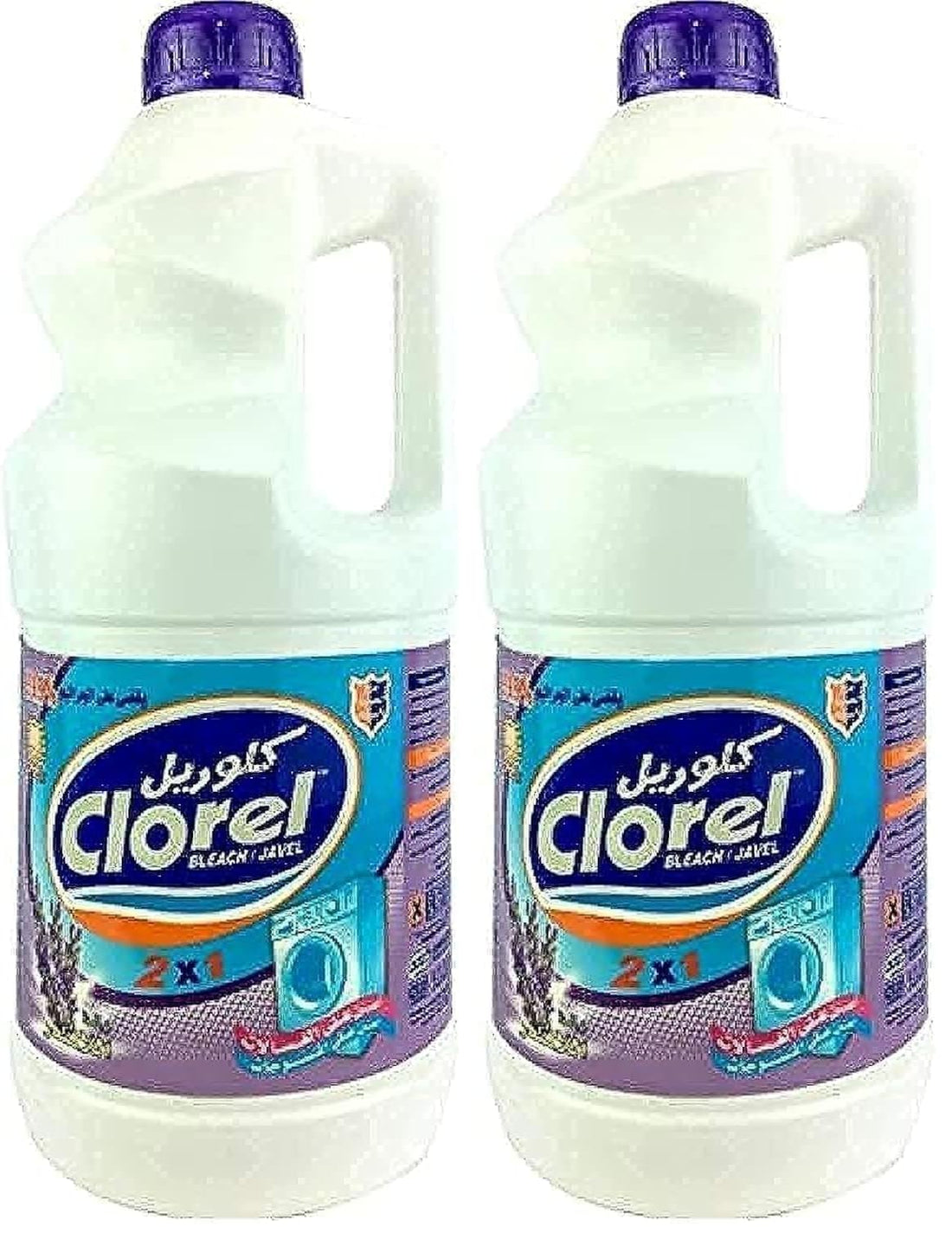 Clorel Scented Bleach 4 kg Lavender (2×1) (Pack of 2)