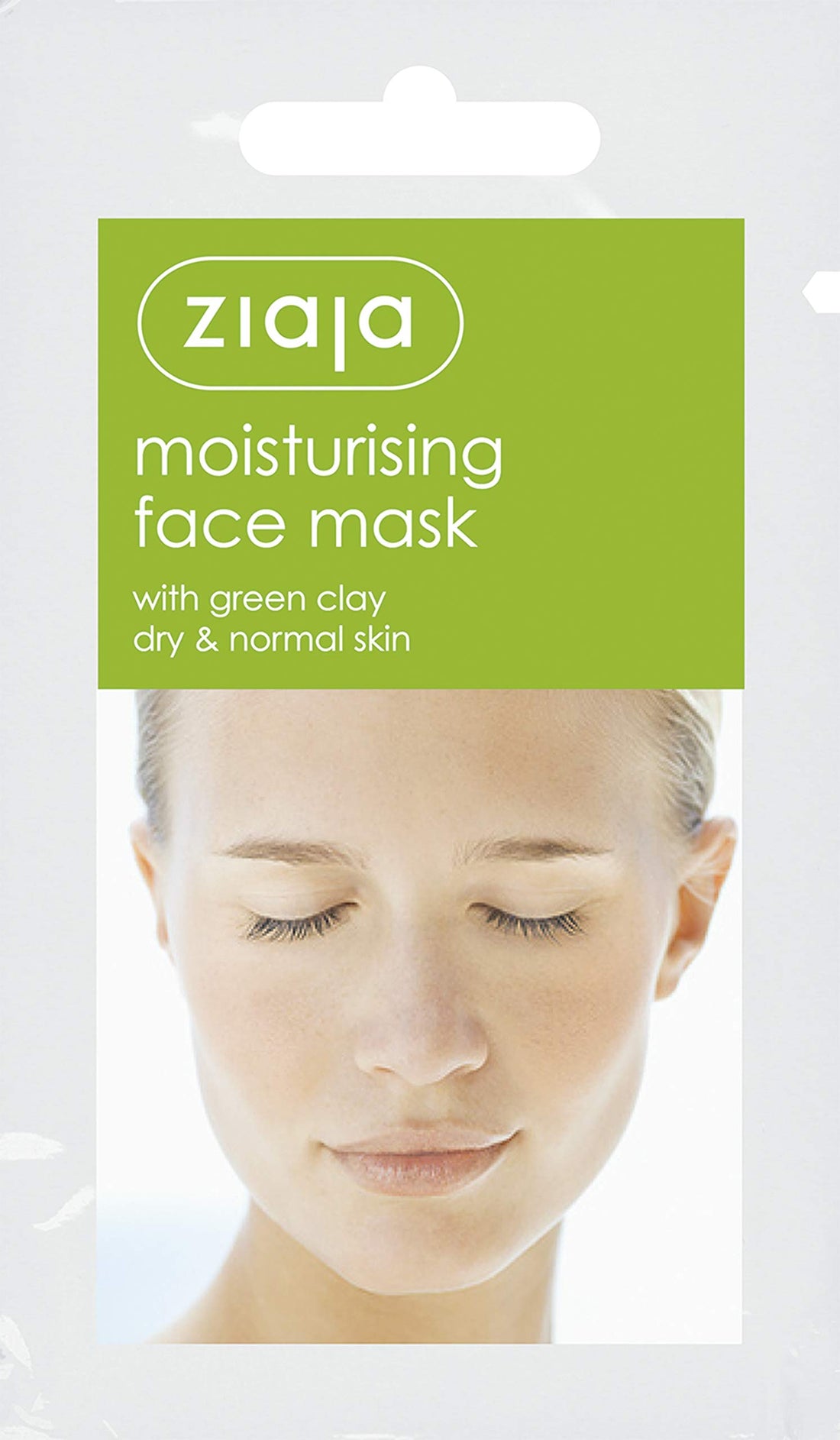Mascarilla Facial Hidratante Con Arcilla Verde 7 ml