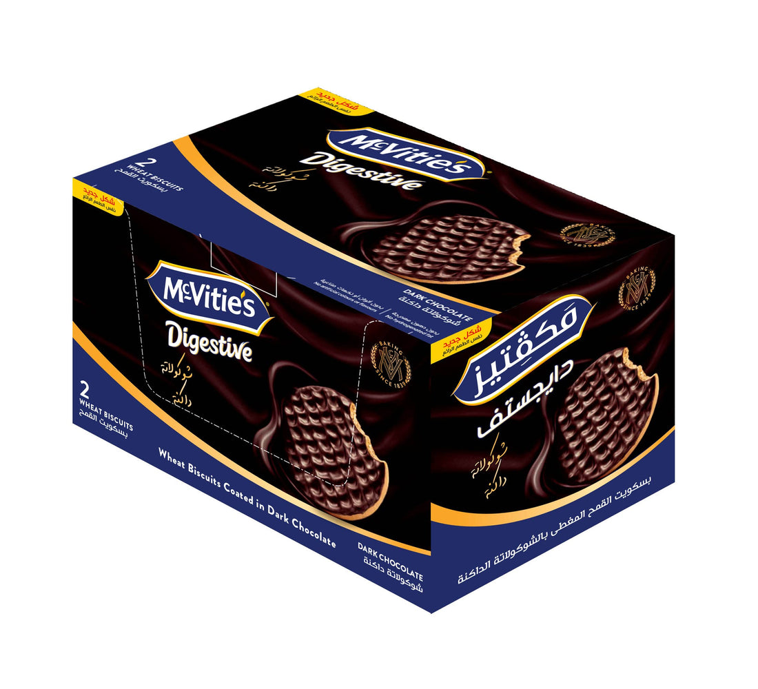 Mcvitie'S Dark Chocolate Digestive Biscuits - 28 gm - 12 Pieces
