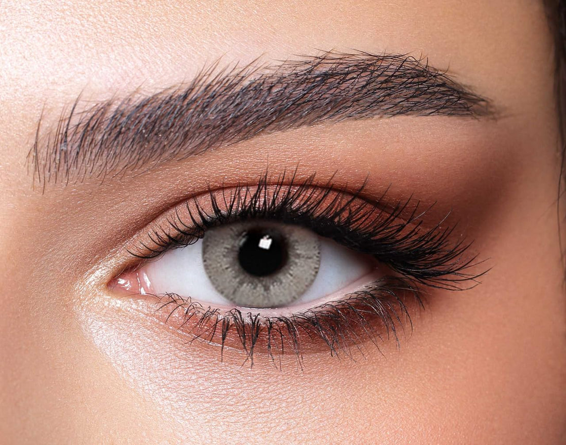 Bella Colored Lenses - Glow - 3 Months - Gray Caramel -1.25