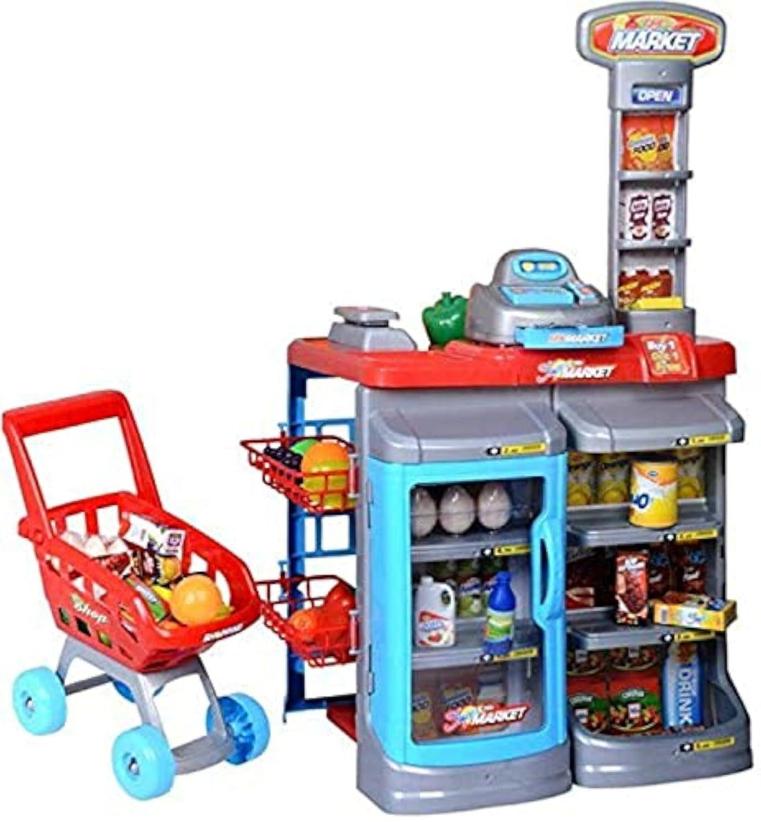 Other Home Supermarket Kids Playset - DIY