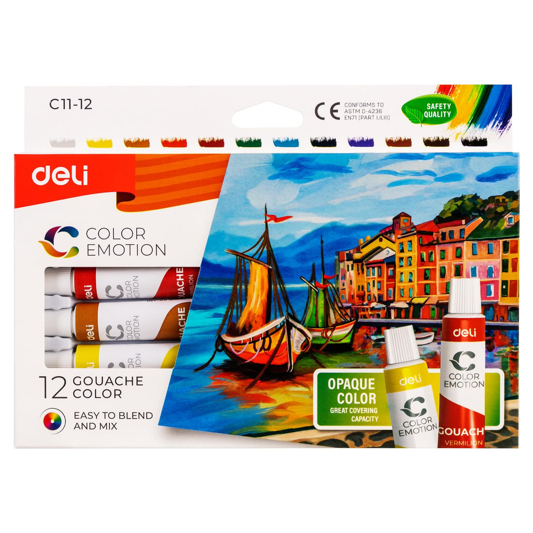 Deli coloring product painting c11-12 assorted
