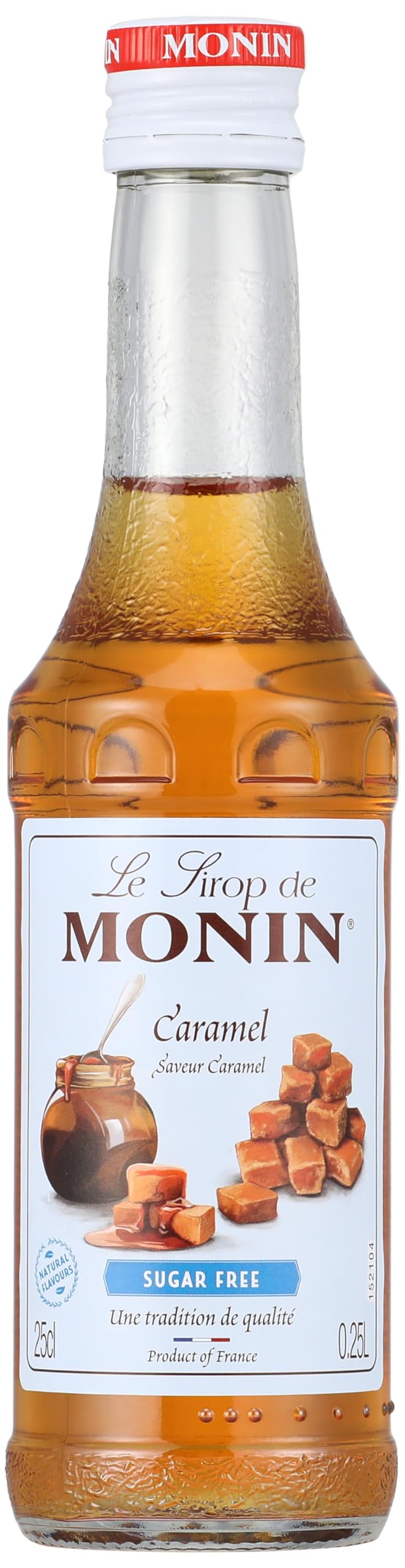 Monin sugar free caramel syrup - 250 ml