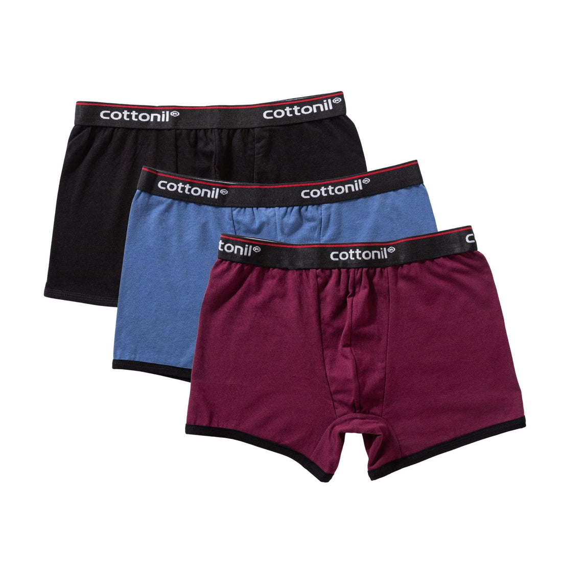 Cottonil Pack of 3 Cotton Every Day Boxer Underwear for Men