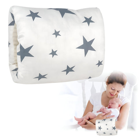 Comfortable Arm Pillow - Made of Pure Cotton for Breastfeeding Support, Bottle Feeding Aid, Head Support for Infants, Perfect for Outdoor Baby Feeding with Ease and Comfort