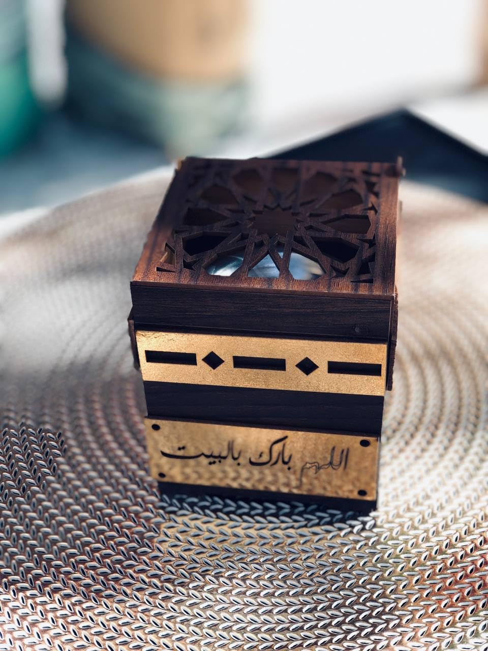 Wooden Incense Burner"Mecca Lux"