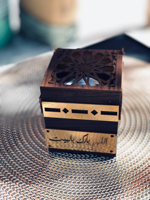 Wooden Incense Burner"Mecca Lux"