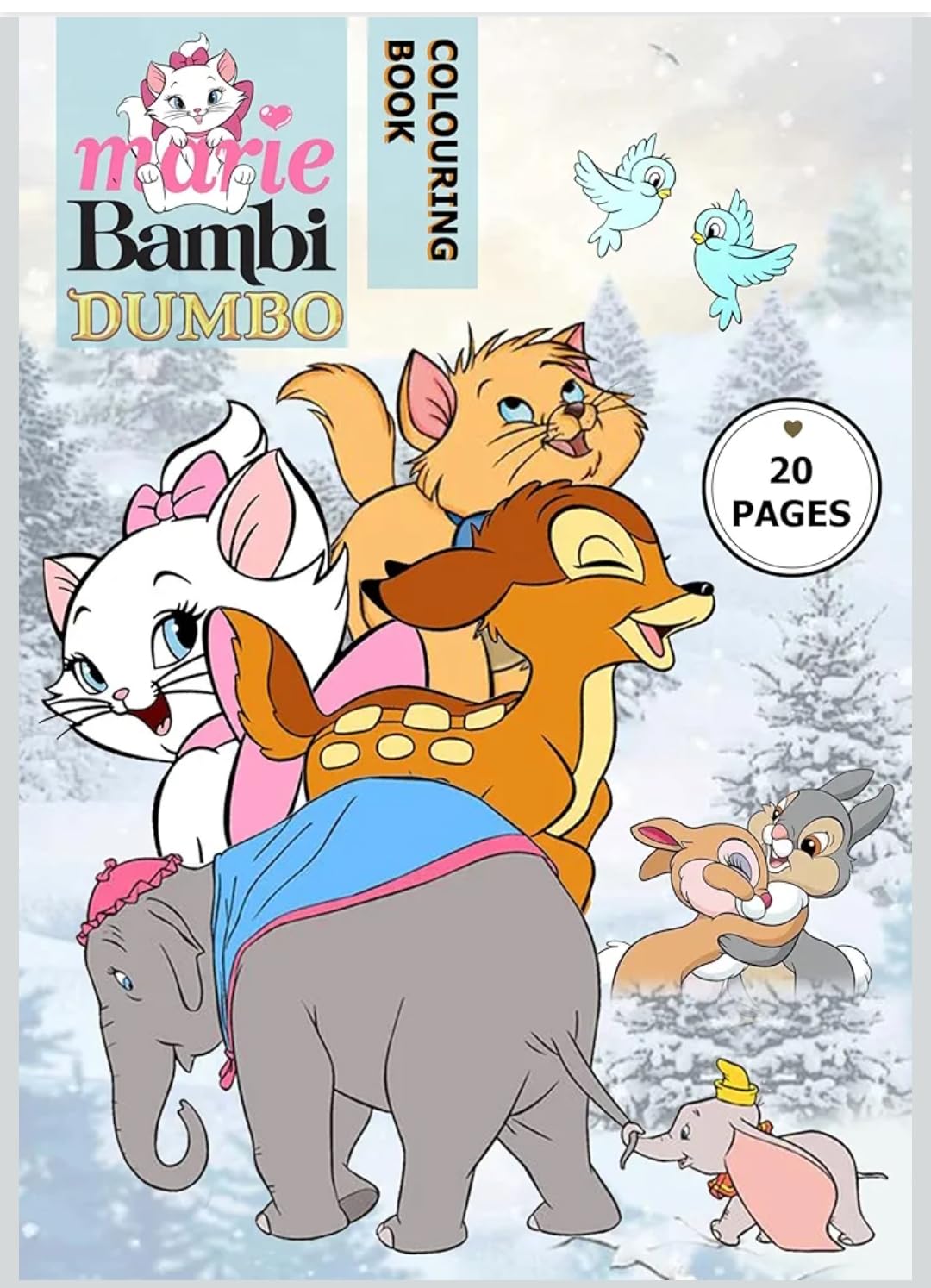 Kids Coloring Book 20 Pages