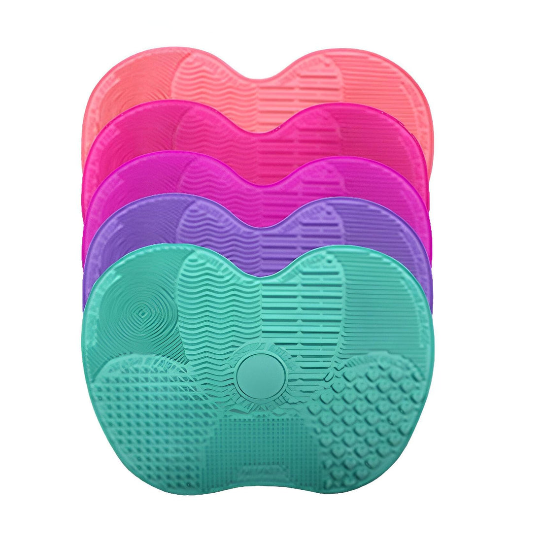 Brush Cleaning Tool - Enjoy a hassle-free cleaning experience with our non-slip mat featuring powerful suction cups, making it the perfect accessory to keep your makeup brushes effortlessly.(5 Pack)