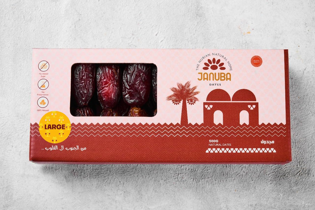 Januba Dates Medjool Premium Larg (500 gm) - جنوبة تمر مجدول ممتاز كبير