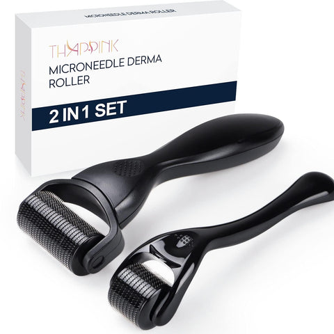 Derma Roller, 540 Needle Cross-Line Derma Roller for Anti-Aging Skin Regeneration, Start Enjoying the Benefits of Younger, Looking Skin Today, size: DRS150 (0.50 mm)