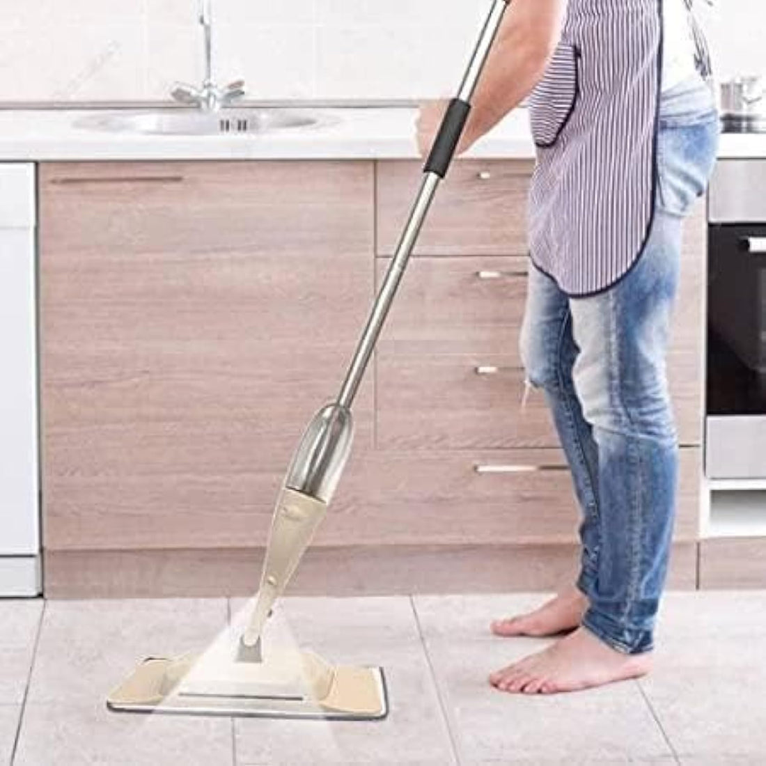 2-in-1 Mister & Broom & Strainer for Carpet & Floor - Advanced Cleaning Technology - Amazing Tool to