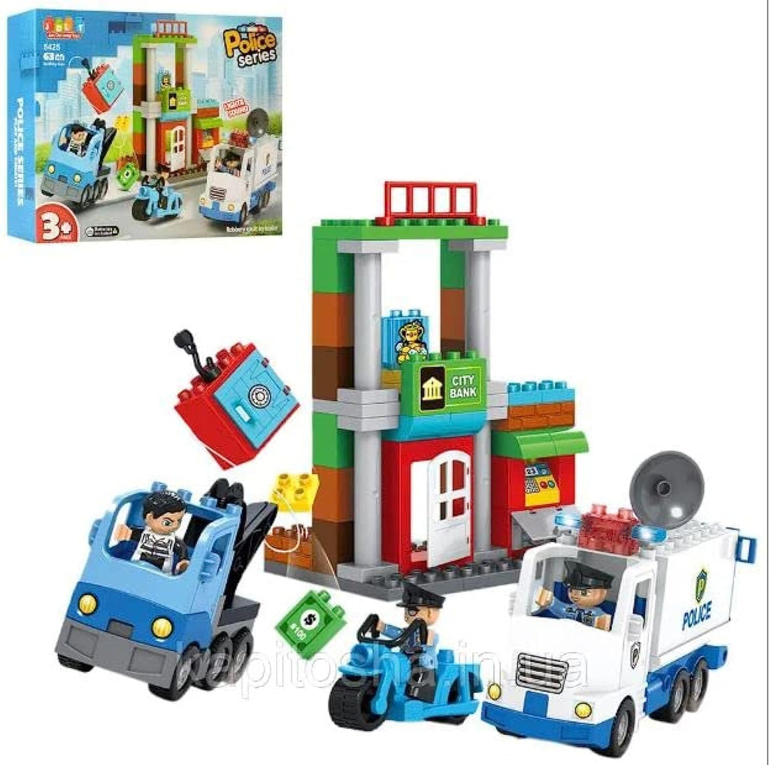 DESIGNER CITY POLICE 5425, 63 Parts