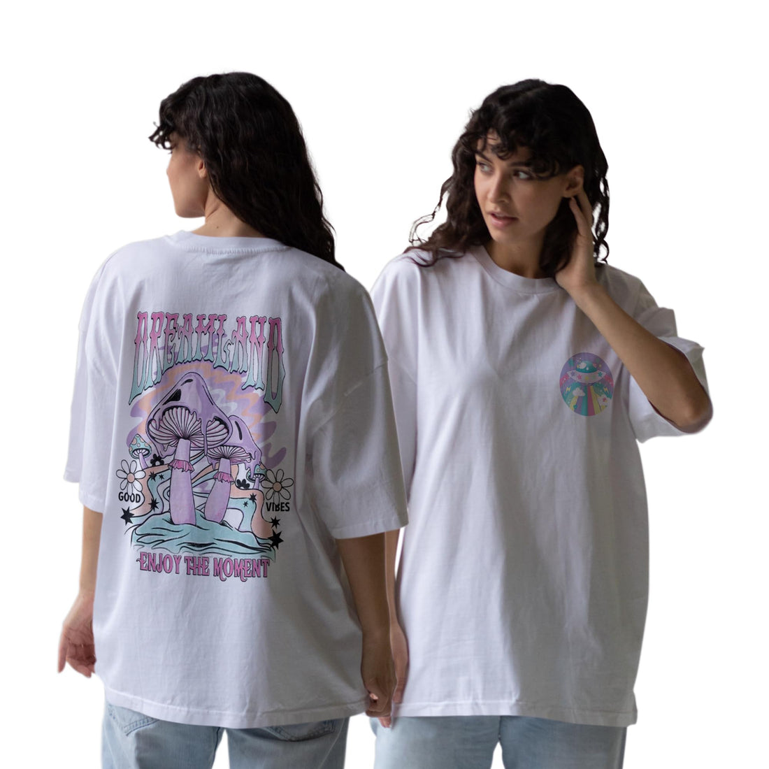 Women's Oversized Enjoy The Moment T-Shirt