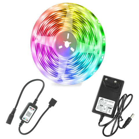5M 35W RGB Bluetooth LED Strip for Smartphones