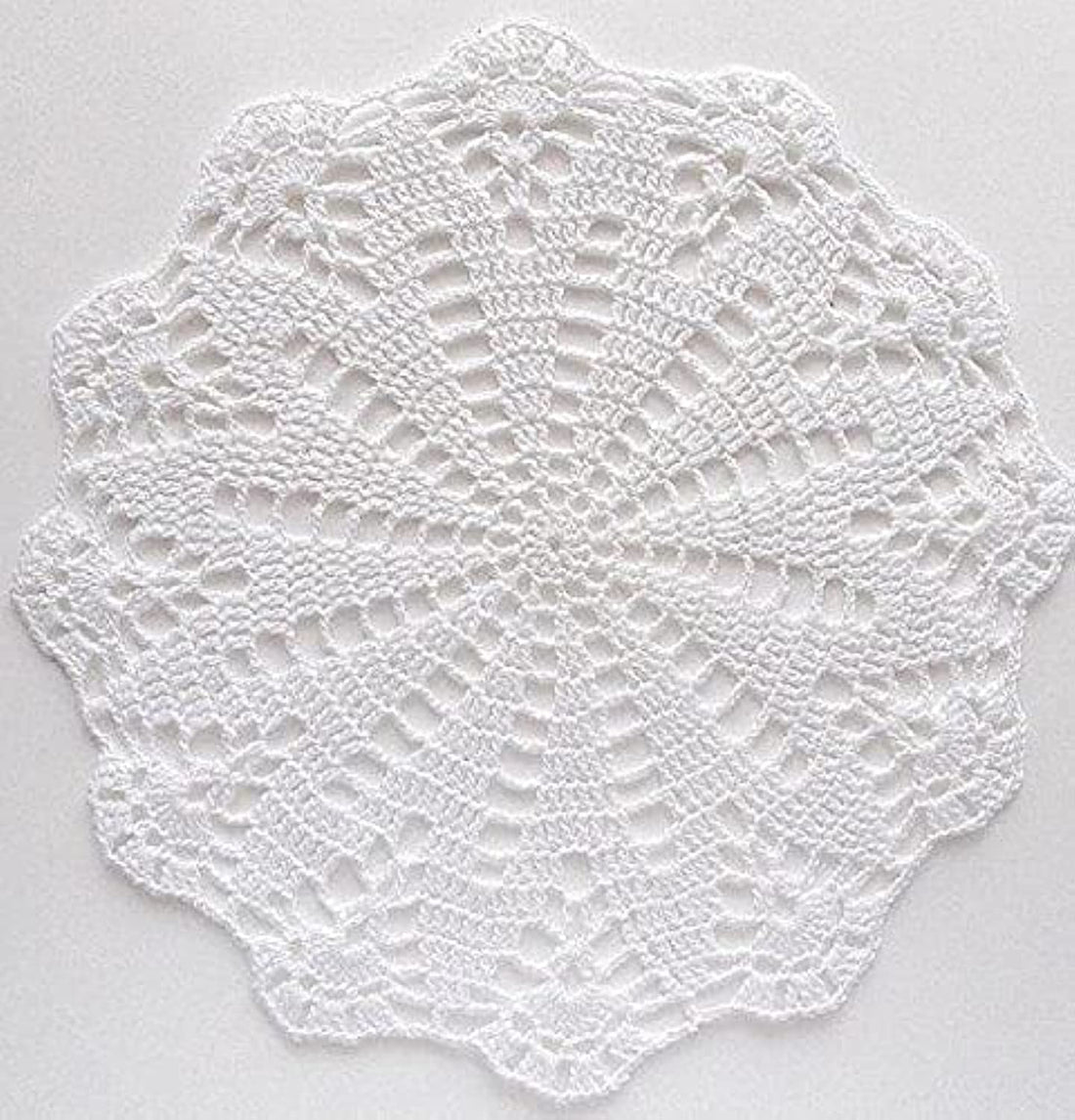 Crochet Tablecloth - White
