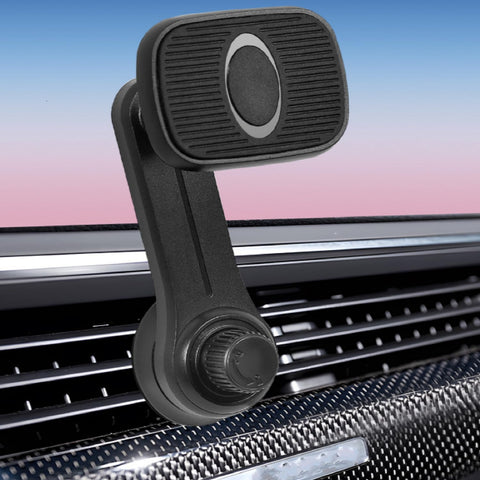 Quality Valley Phone Holder Car, [Upgraded Clip] Magnetic Phone Mount [6 Strong Magnets] Car Phone Mount Phone Car Holder Mount Compatible with 4-6.7 inch Smartphones and Tablets