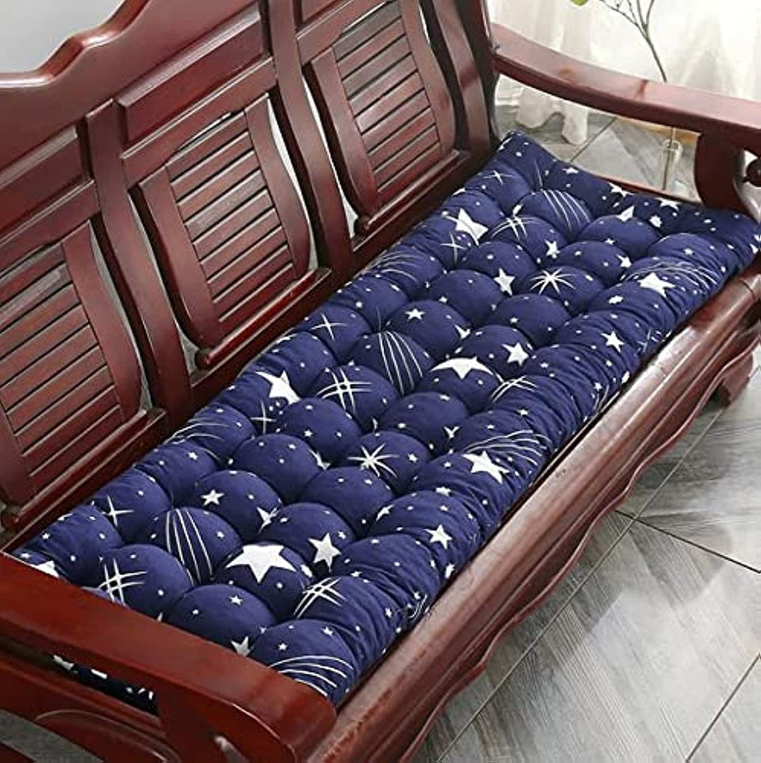 Soft&Comfortable Replacement Bench Cushion, Sun Lounger Cushion for Outdoor indoor (190x55cm,D)