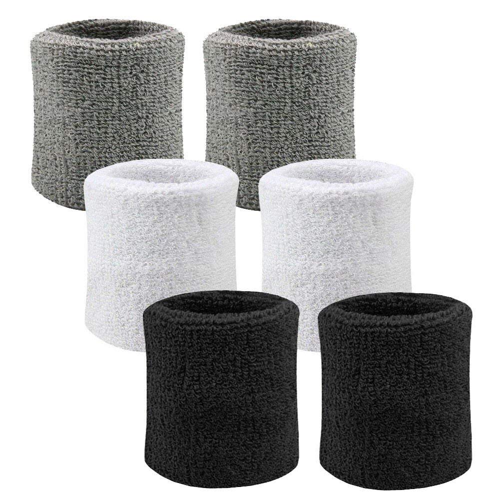 Amyzor Athletic Moisture Wicking Sweatband Headband Wristband for Men Women Sports