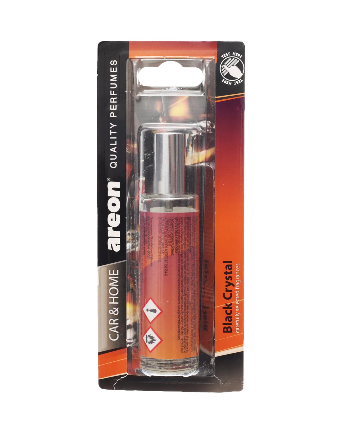 Areon Car & Home Air Freshener Bottle, 35ml - Black Crystal Scent for a Sophisticated and Elegant Ambiance
