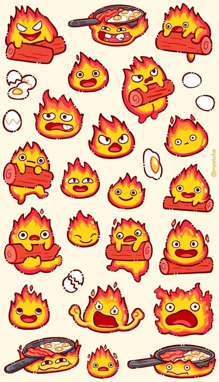 Anime howl heart ghibli sophie sticker