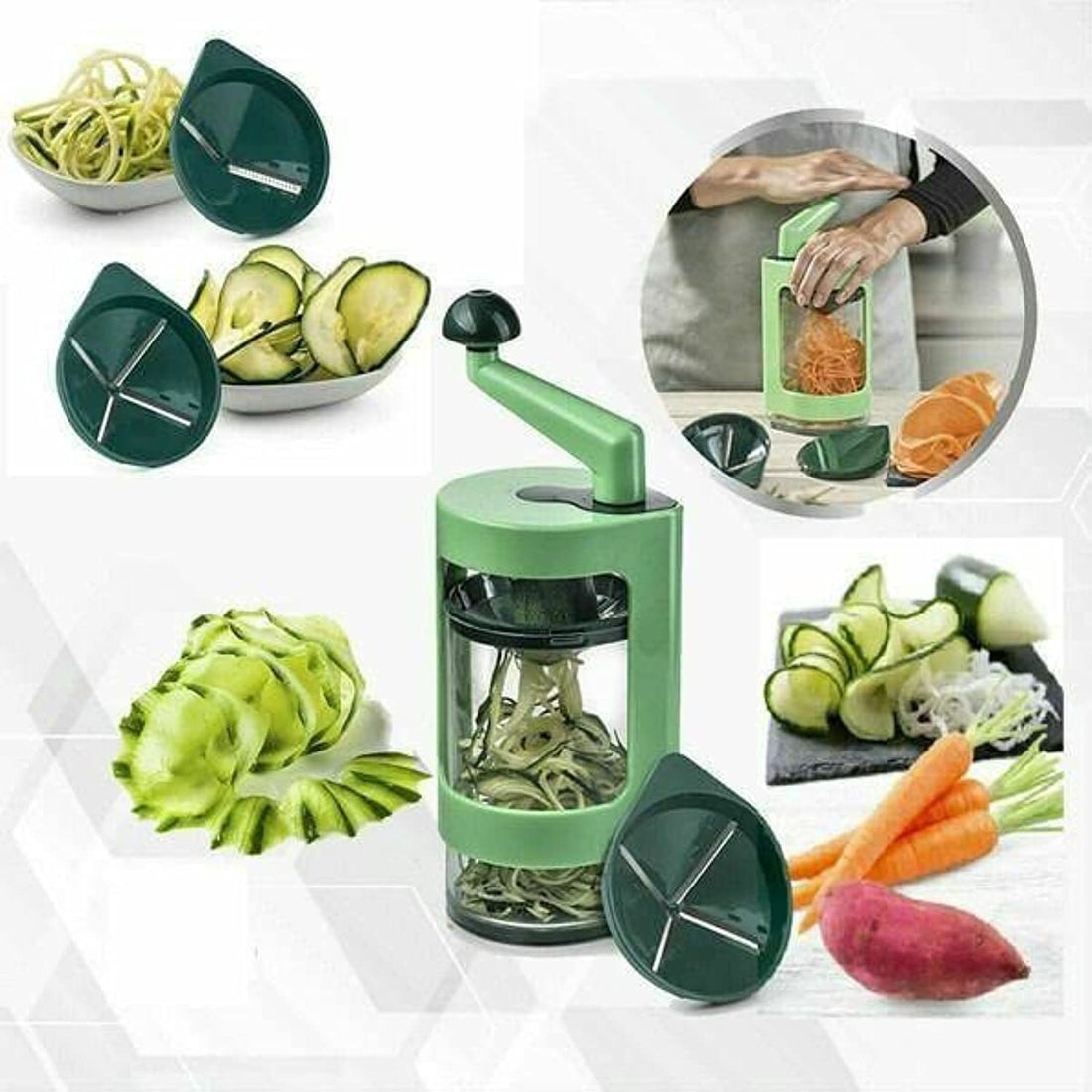 Extra High Spiral Vegetable Cutter