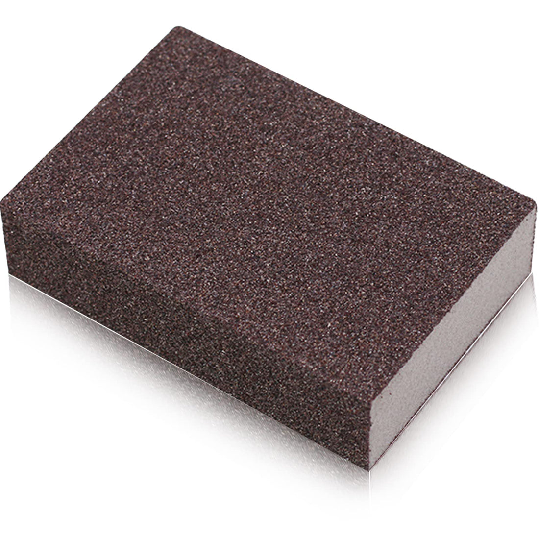 Rowwait 1pcs Essentials Abrasive Sanding Sponge Blocks,Sanding Sponges,Sand Sponge Washable and Reusable,Wet and Dry Sand Paper Pack Blocks for Metal Wall Wood