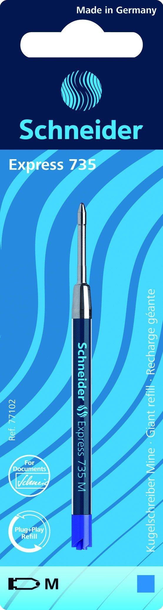 Refill 735 M blue Blister 1 piece