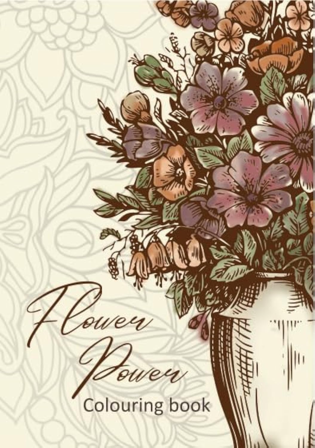Bedaya Flower Power Colouring Book - 30 Pages
