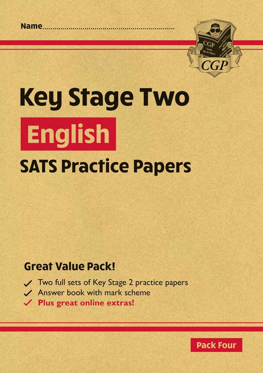 KS2 English Year 6 SATS Practice Papers: Pack 4 - for the 2027 tests (with free Online Extras)